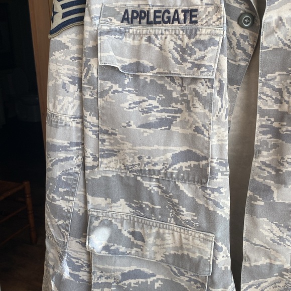 U.S. Air Force Military Camo Jacket. Sz 46 S. - Picture 4 of 7